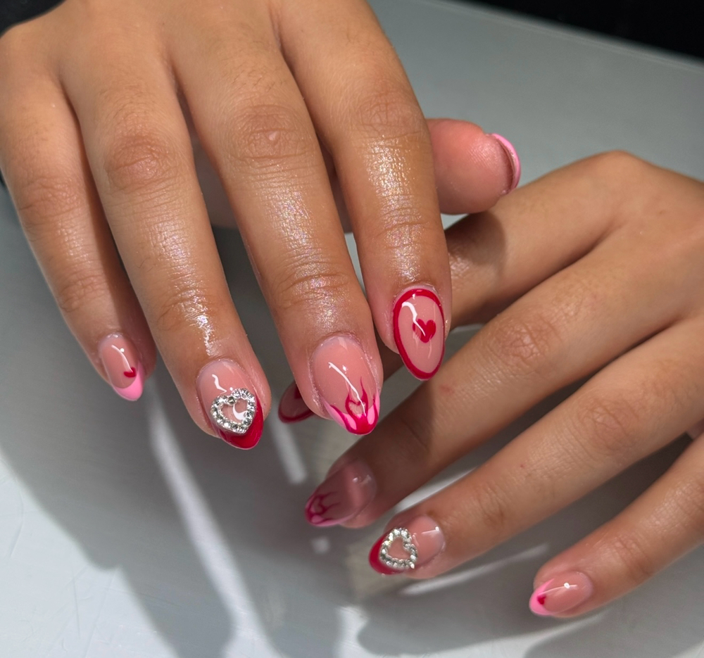 Extra short/Short Structural Mani at Nailsbykathaa in Omaha, NE
