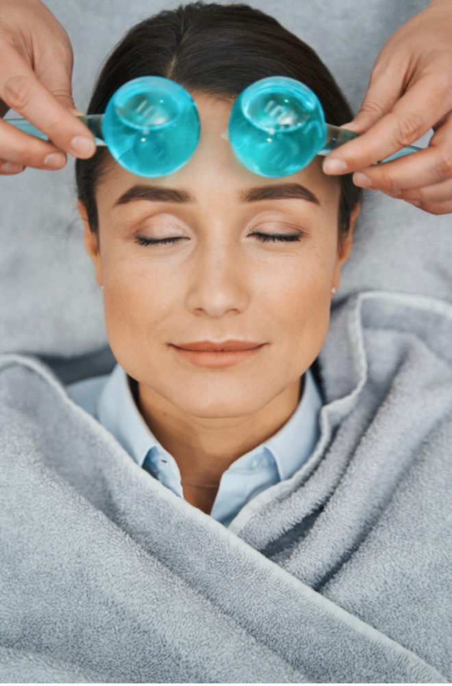 Ice Glass Facial