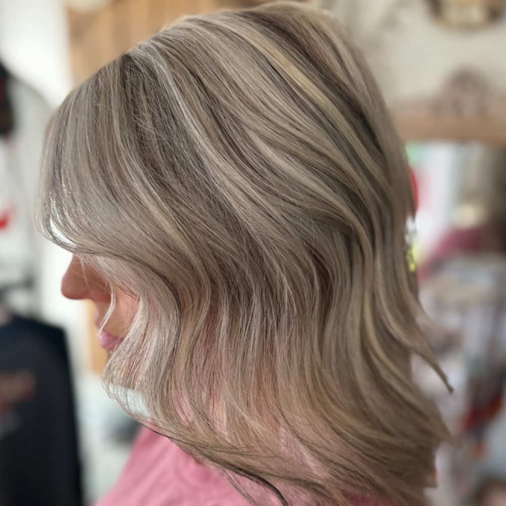 Highlights & Lowlights at hair x sydney shurtleff in Smithville, MO