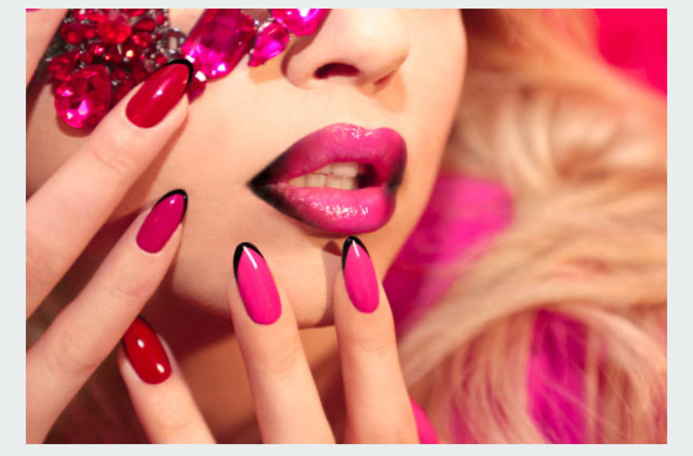 Acrylic Fills With Gel Polish