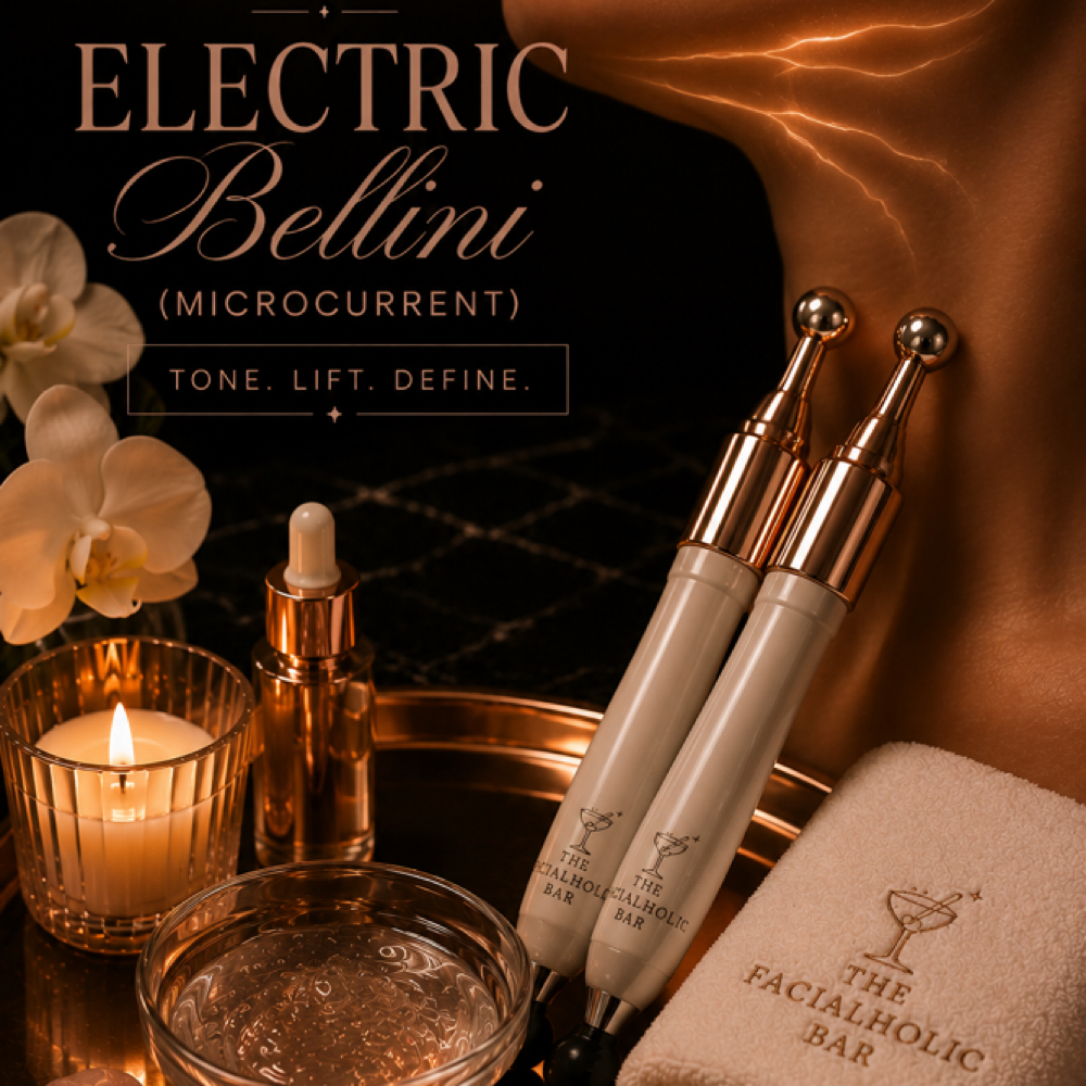 The Electric Bellini at The Facialholic Bar in Houston, TX