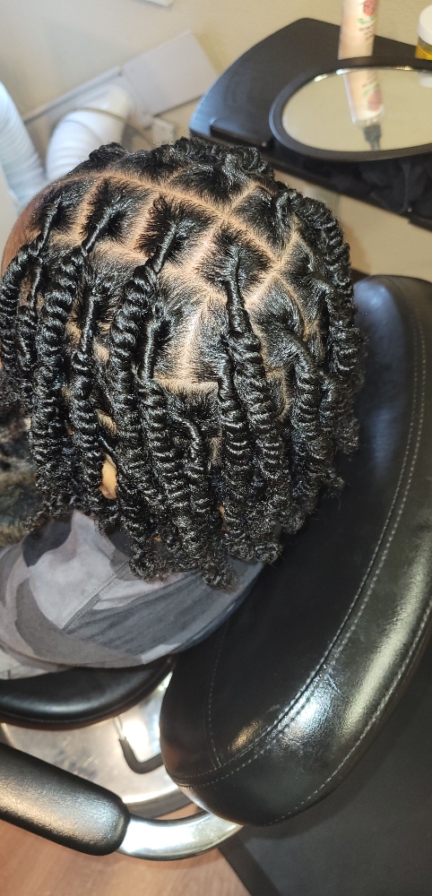 Large Starter Locs at Shalon Stylez in Kent, WA
