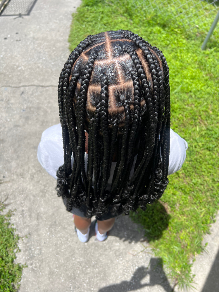 Kid Knotless Braids Ages 12 & Under