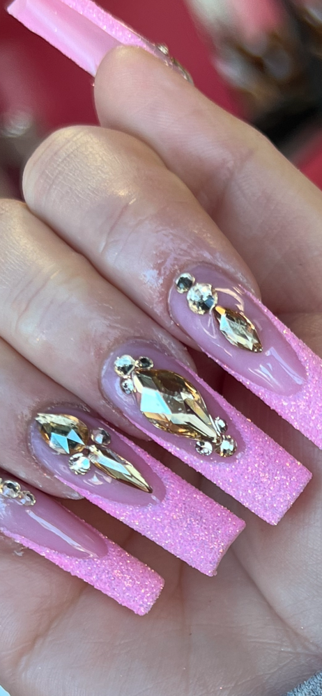 Partial Bling $4-$8/ 10 Nails