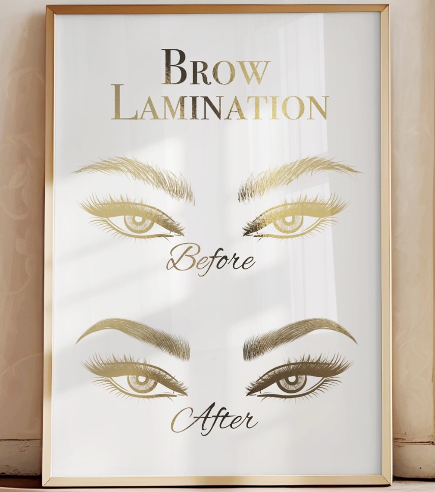 Brow Lamination at D’Luxe Waxing & Permanent Makeup in Clifton, NJ