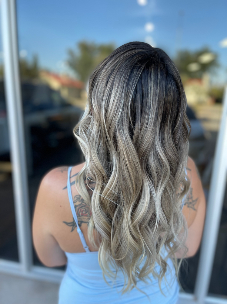 Balayage, Haircut, & Style