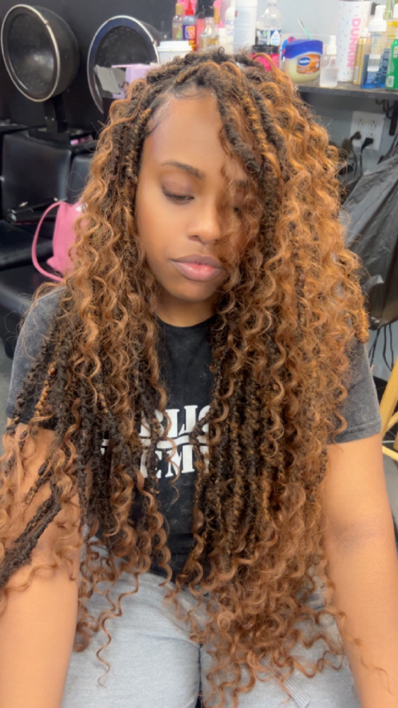 Boho Locs (deep Wave Curls)