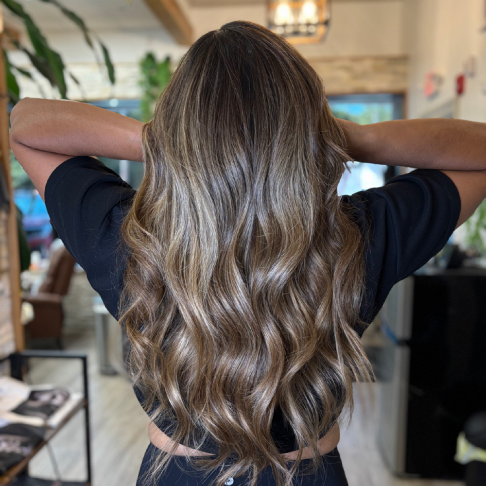 Reverse Balayage/ Low Lights at Beige beauty lounge llc in Johnston, RI