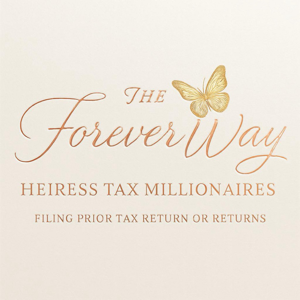 Filing Previous Tax Year(s) at The Forever Way Heiress Tax Millionaires in Ontario, CA