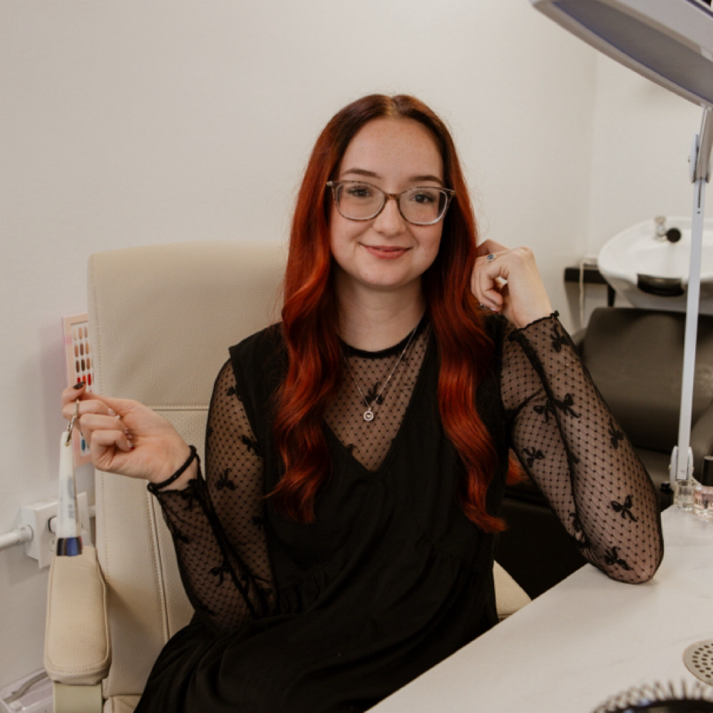 Builder Gel Nails at Kali Lynne nails in Winston-Salem, NC
