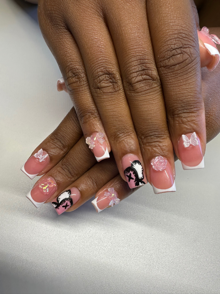 Dip Powder With Tips
