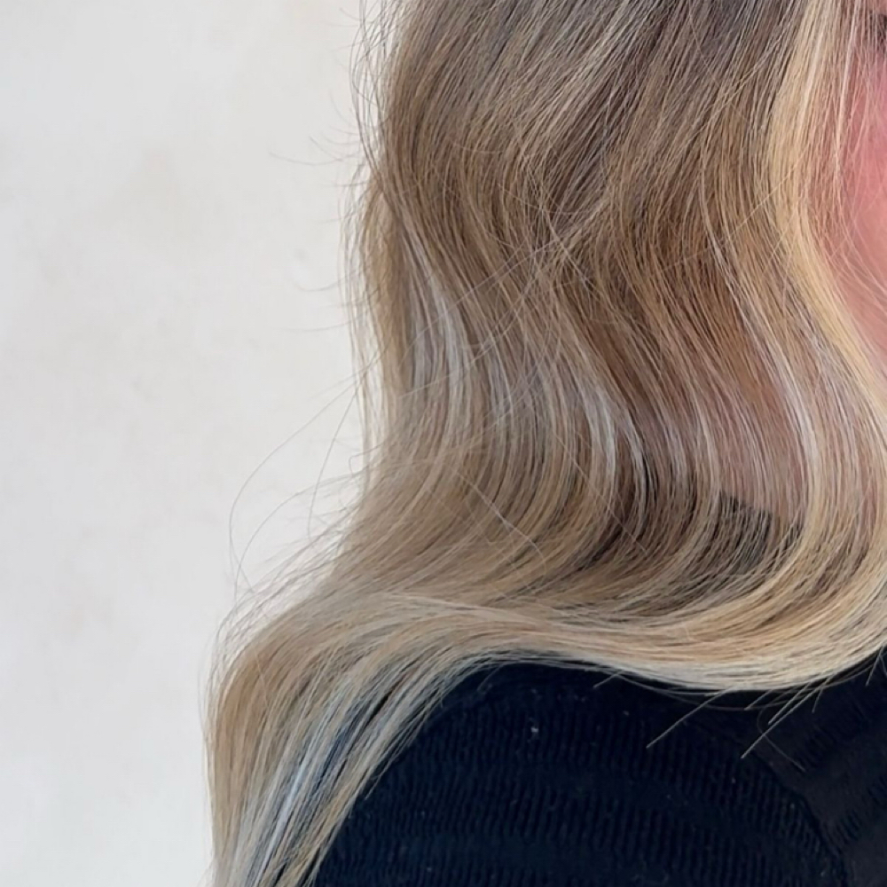 Partial Blonding/Balayage at Hailey States in Delaware, OH