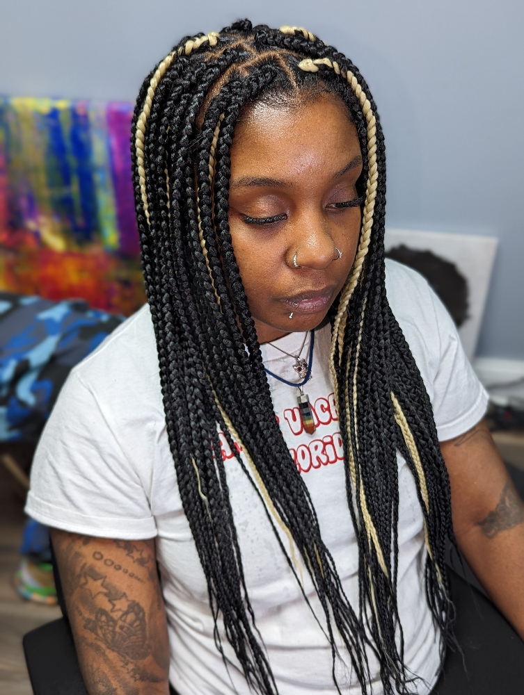Box Braids at The Naturlist Locd Queen in Indianapolis, IN