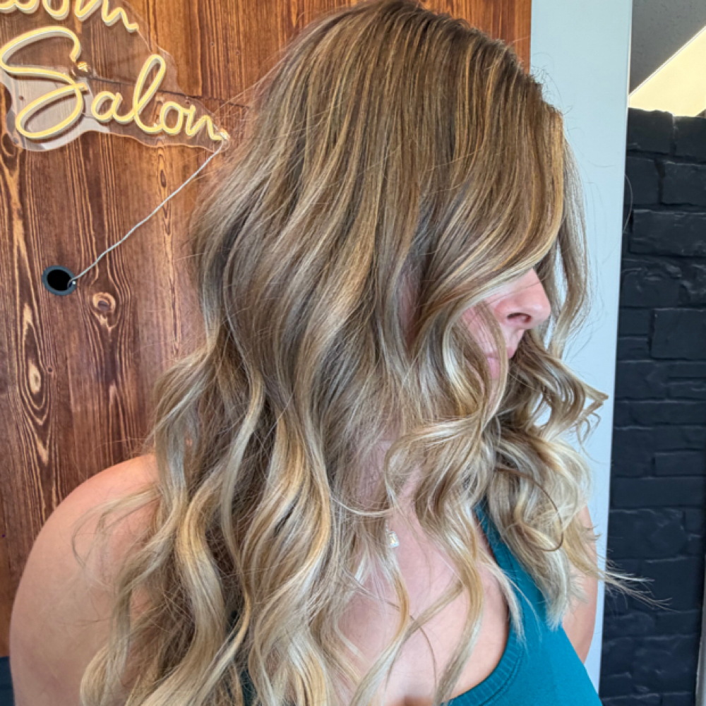 Lived In Blonde With Haircut at Bloom Salon in Glendale, AZ