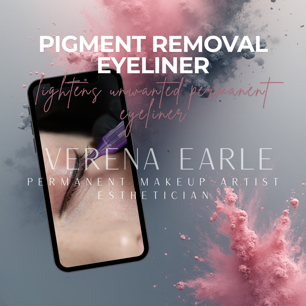 Eyeliner Pigment Removal•Lightening at Finesse Brow Artistry in Sarasota, FL
