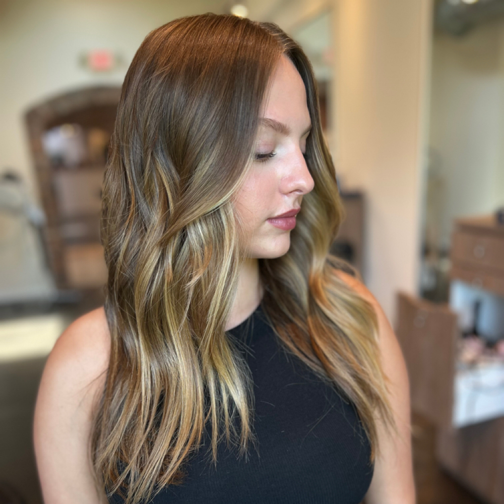 Partial Highlight at VWIGS hair studio in Apex, NC