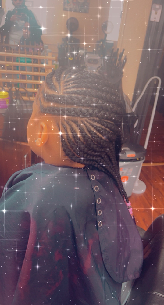 Kid Braids at In The Kut Salon in Toledo, OH