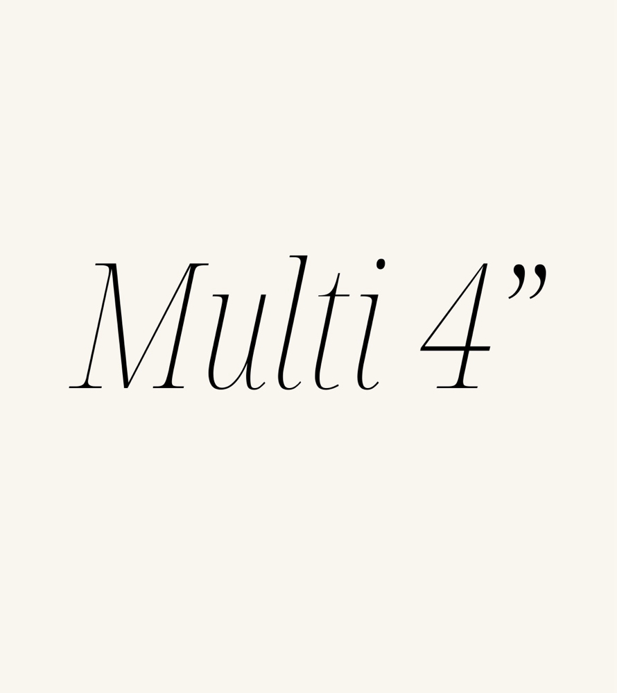 Multi Tattoos (up to 4 inches)