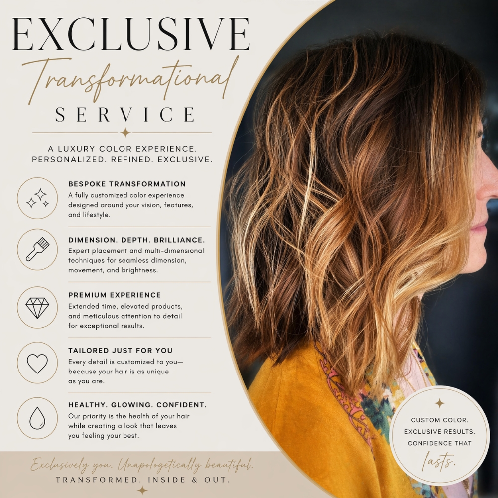 Exclusive Transformation at Rachel Nyce Hair in Cleveland, TN