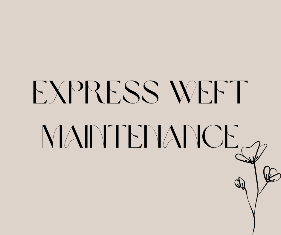 Express weft maintenance