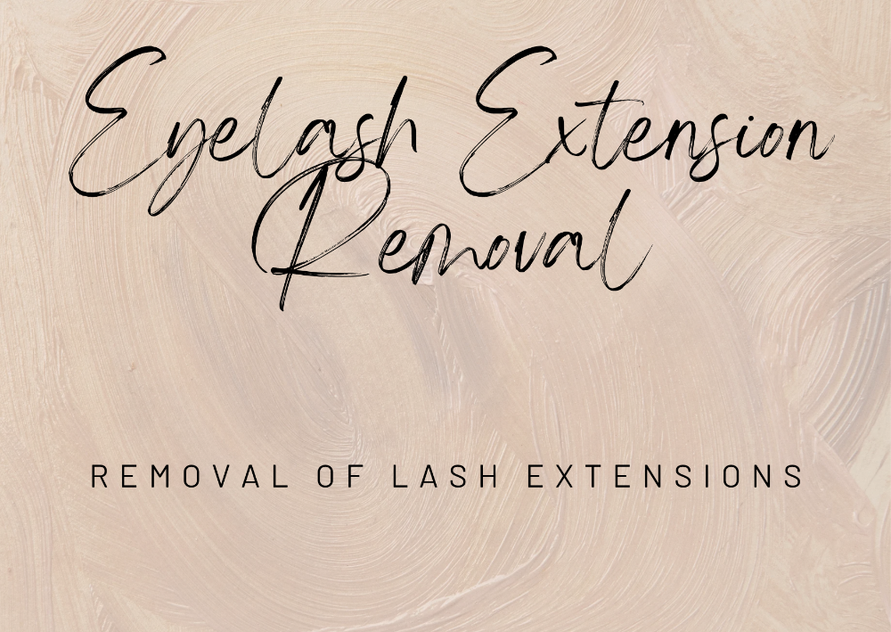 Eyelash Extensions Removal