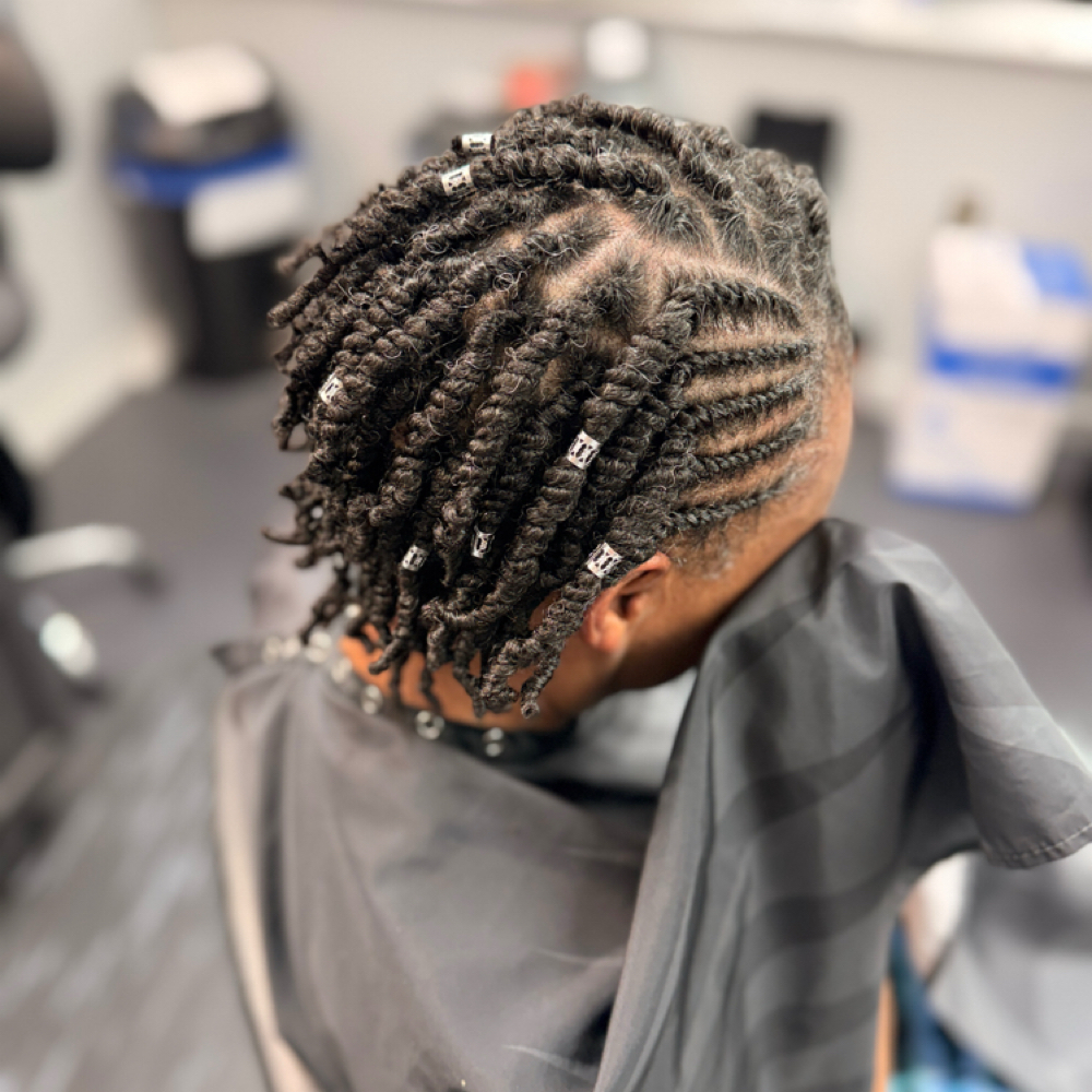 Twist Styles—Wash & Go at One Touch Beauty in Union city, TN