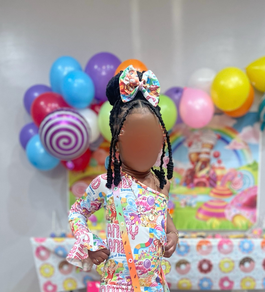 Girls Soft Locs w/Style