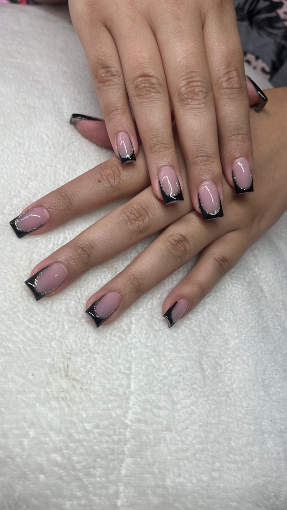 Sculpted Full Set Short Acrlics