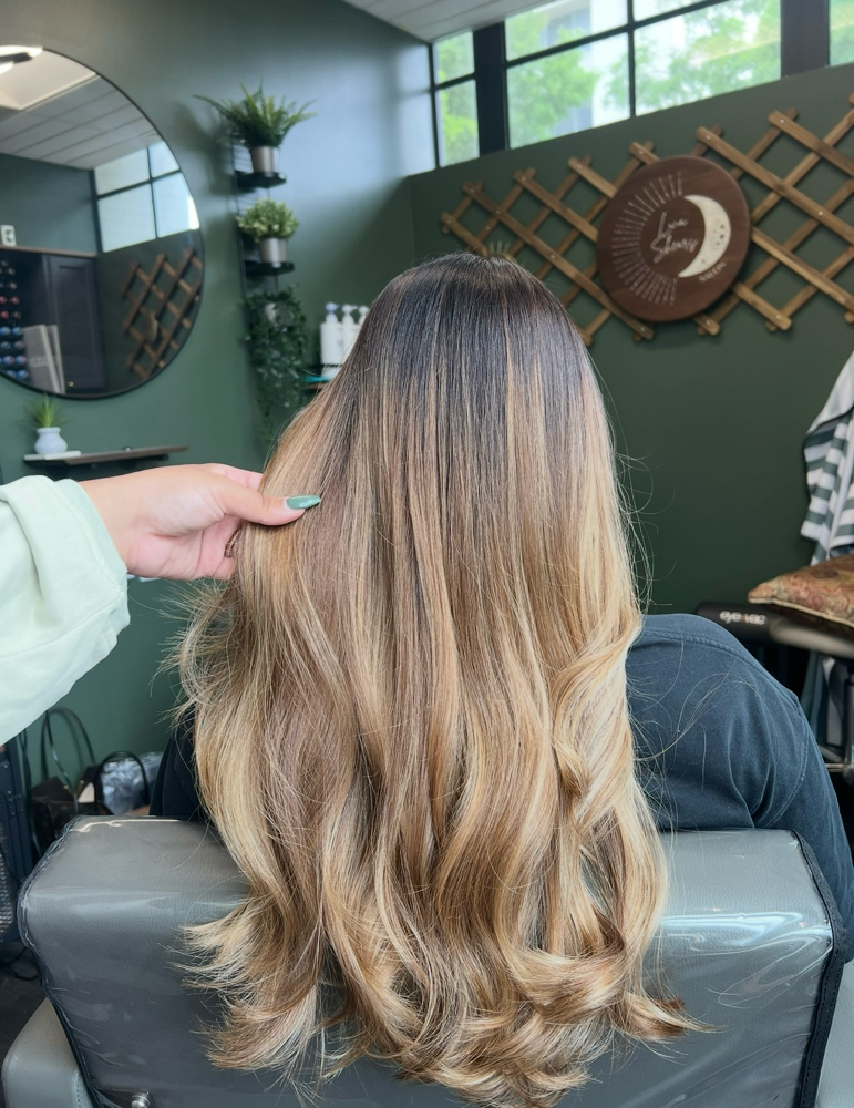 balayage / cut / style