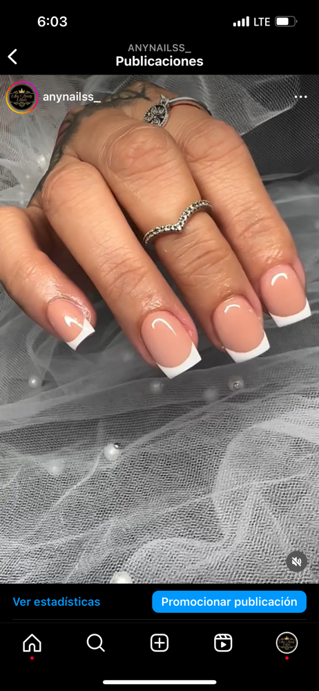 Full Set Uñas Acrilica Small