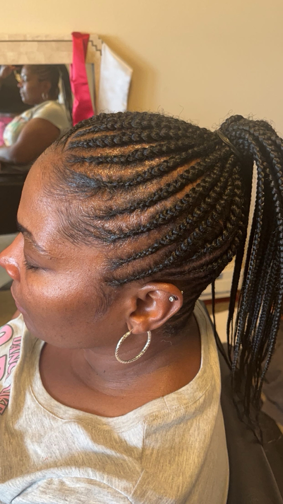 Feed-in Braids at BabyDzStyles in Cheney, WA