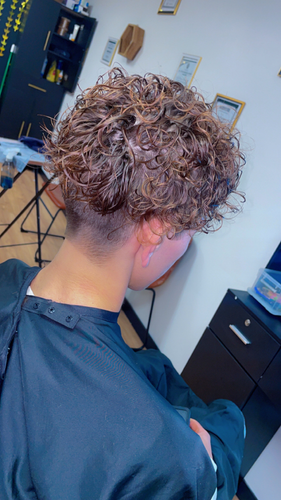Perm at Crowned Fades & Colors LLC in Sioux Falls, SD