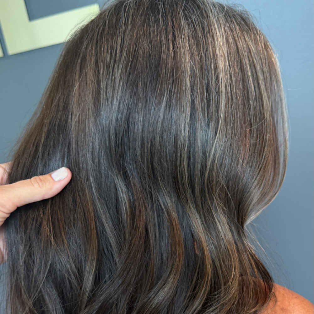 Soft Grey Blending at Kat’s Color Studio in Summerville, SC