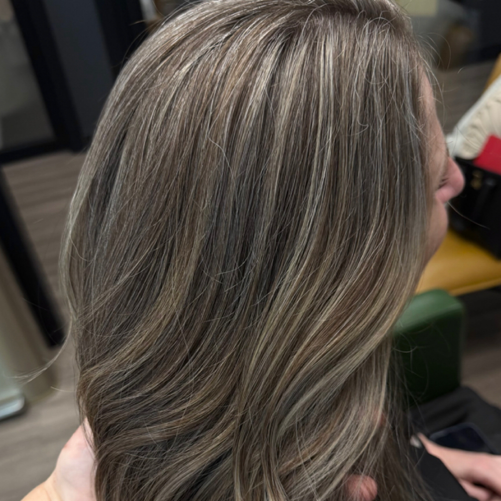 Soft Grey Blending at Kat’s Color Studio in Summerville, SC