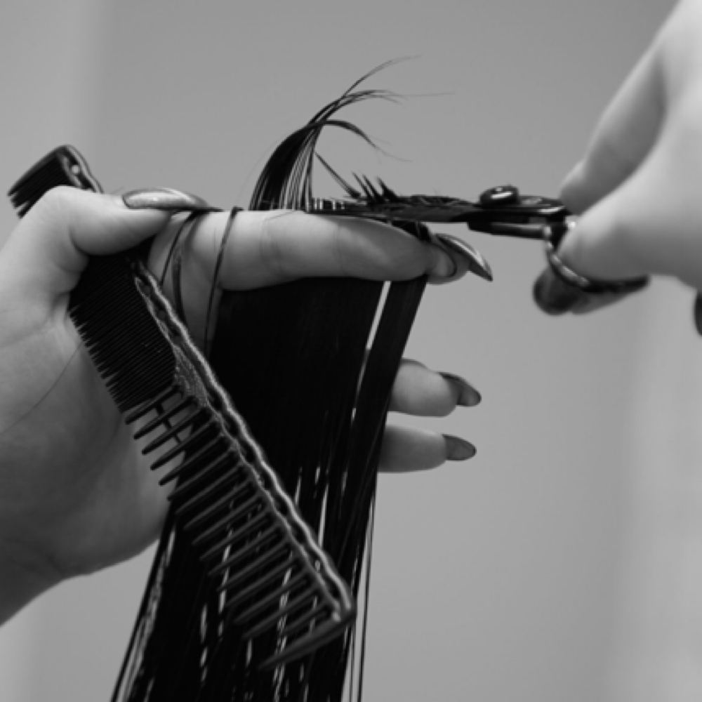 cuts + trims at Gabriella Caruso in Pittsburgh, PA