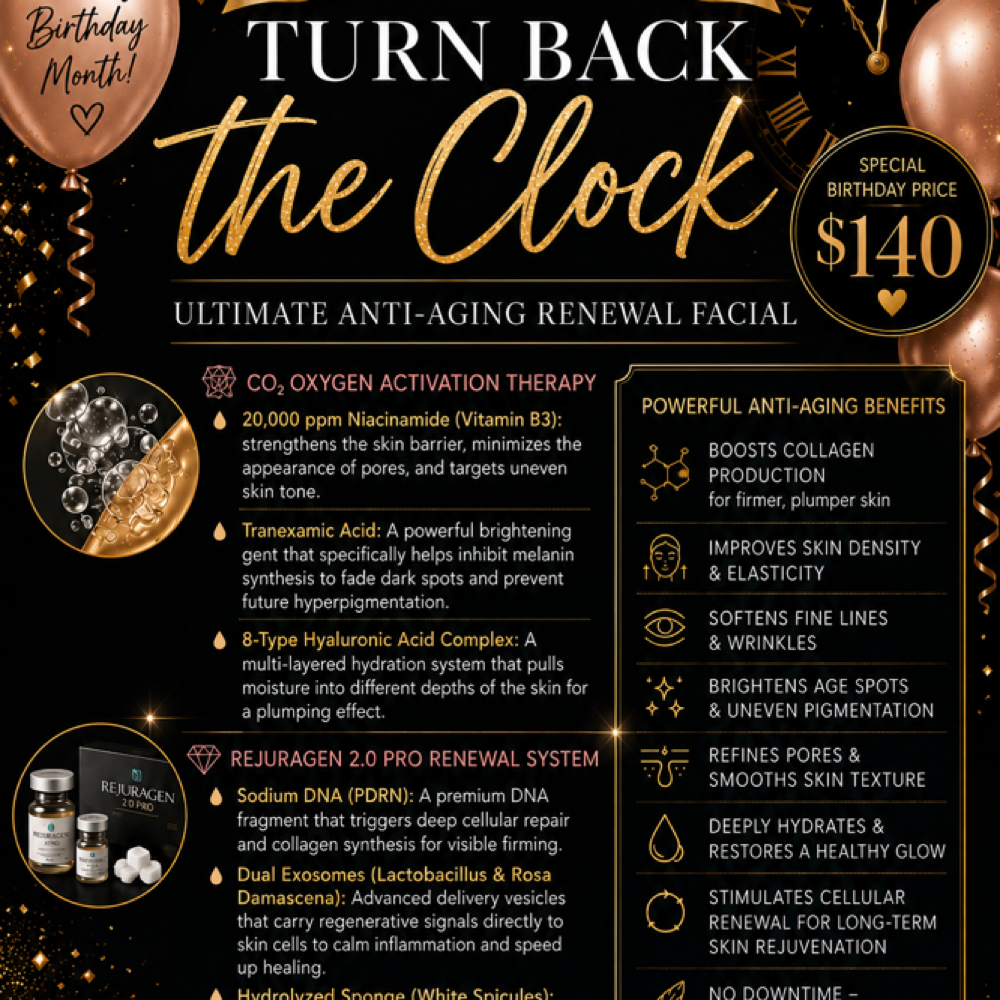 Turn Back The Clock at Eternal Beauty Esthetics in Clovis, CA