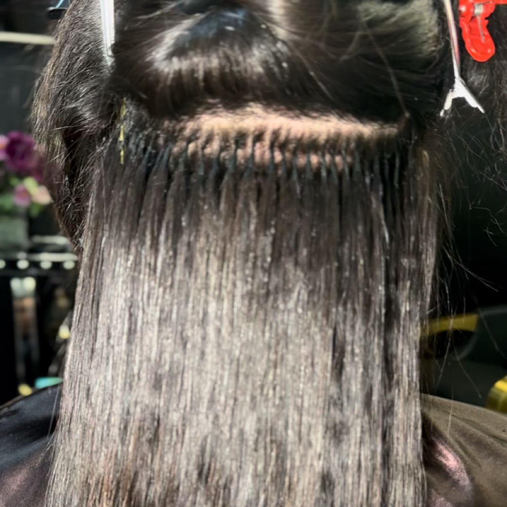 K Tip Services at Valentino Virgin Hair Salon Bar in Houston, TX