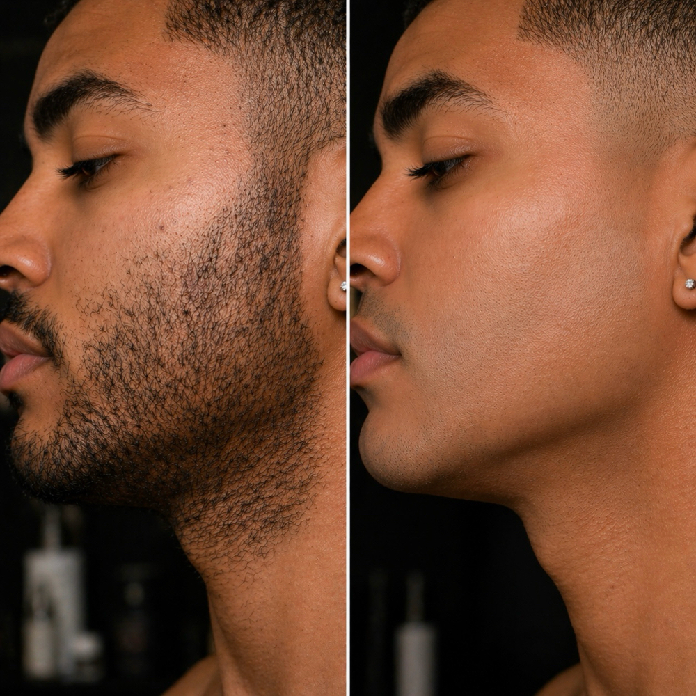 Men’s Upper Cheek Wax at Bespoke Beauty by Elainie in Manhattan, KS