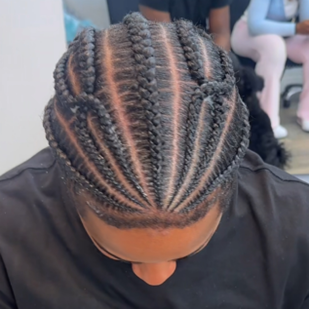 Mens Cornrows at Terika’s Beauty & Spa in Bloomfield, NJ
