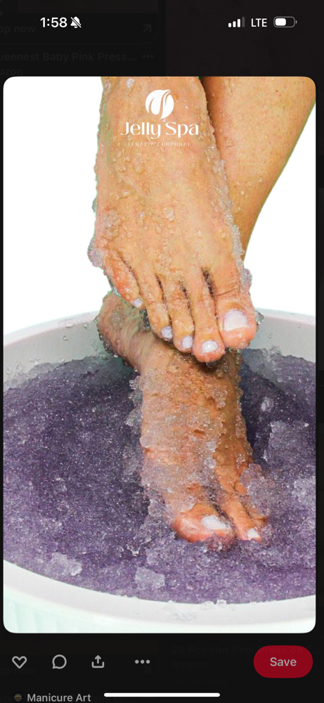 Luxury Jelly Pedicure