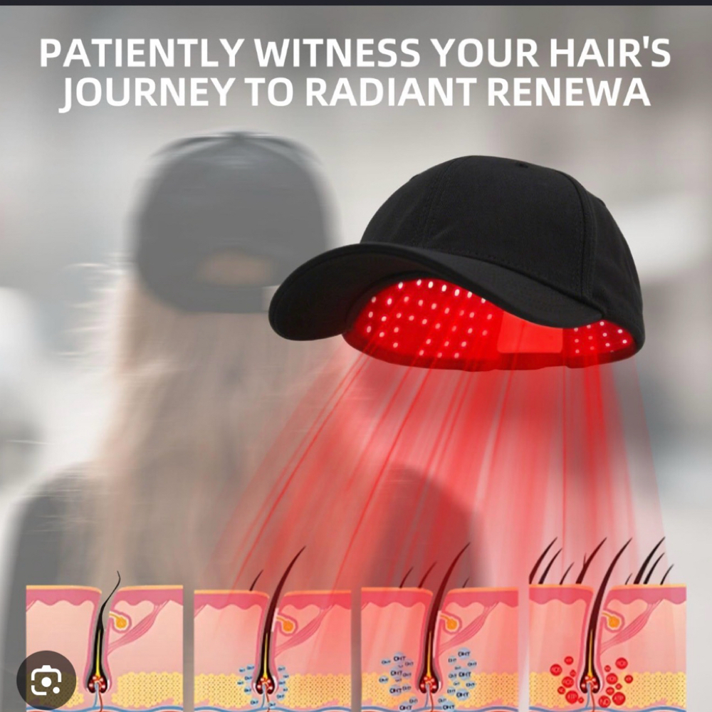 Scalp Red Light Therapy at The Faded Mane-Maria in Chester, VA