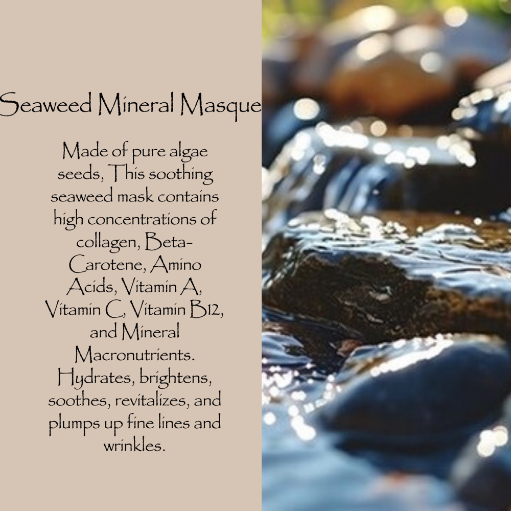 Seaweed Mineral Masque (Facial Add-On)