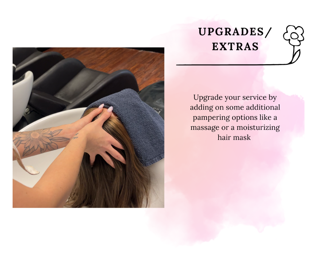 UPGRADES/ EXTRAS at Hair Did by Court in Spring, TX