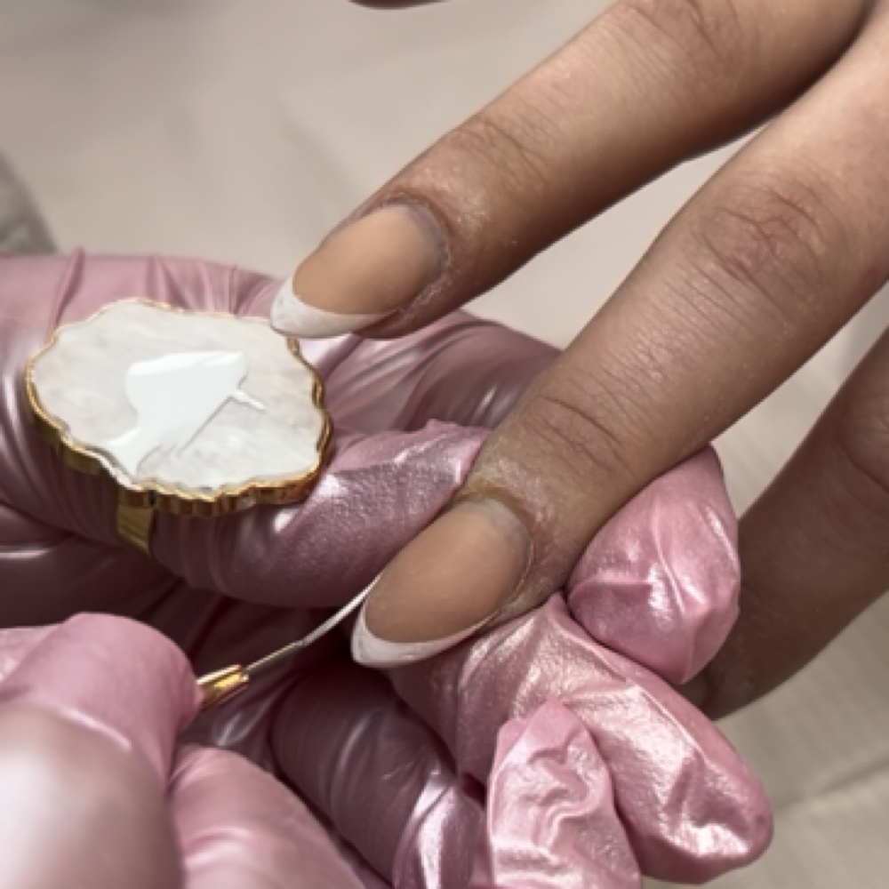 ADD ON: french tips at NailzByMarylou in Rockford, IL