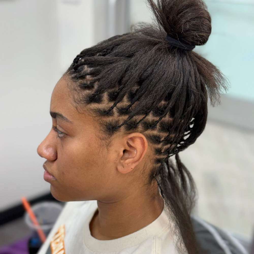 Pre Parting at LuLu's Loc&Braid Bar in Missouri City, TX