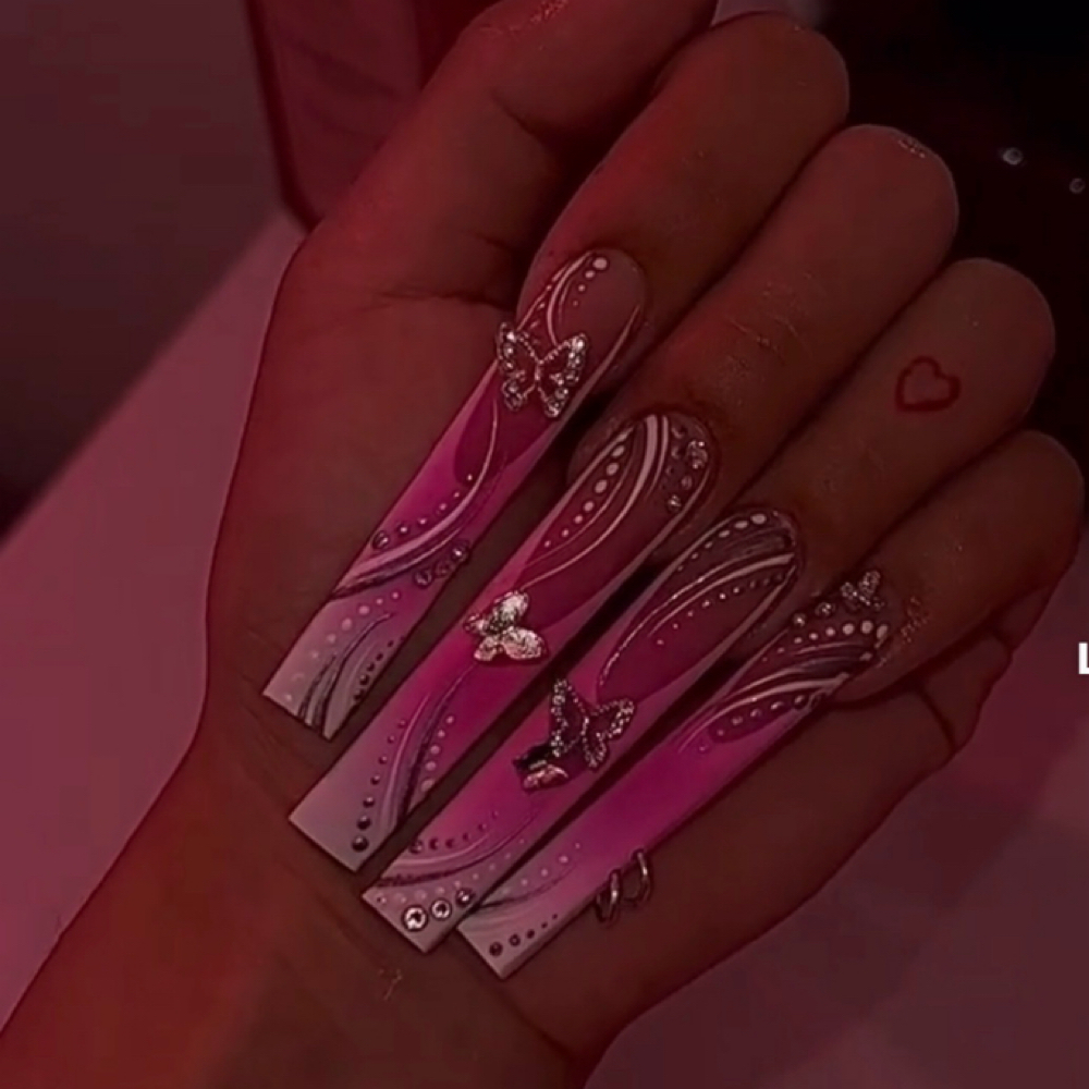 XXL Long Freestyle Fullset💅🏾 at KlawMeKrazii  (Krysnailedit) in Jonesboro, GA
