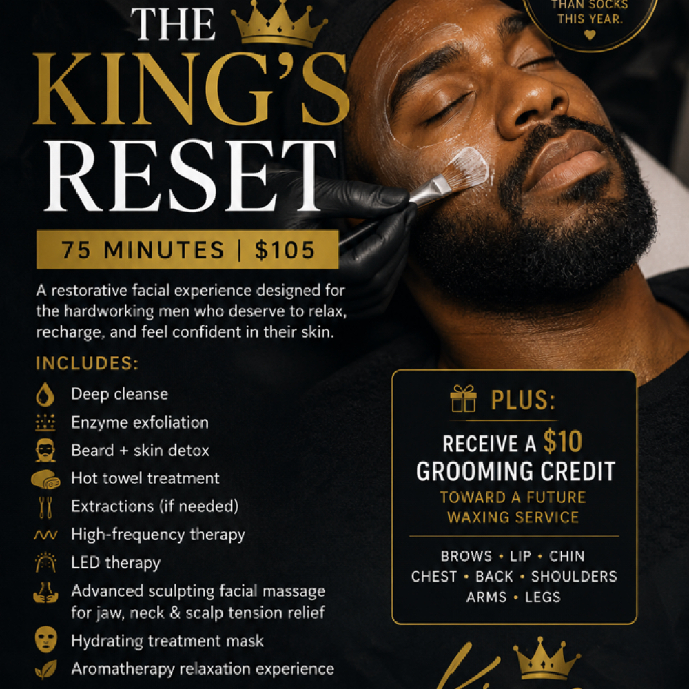 KINGS RESET FATHERS DAY SPECIAL at MJ Celestial Beauty and Wellness LLC in Saint Petersburg, FL
