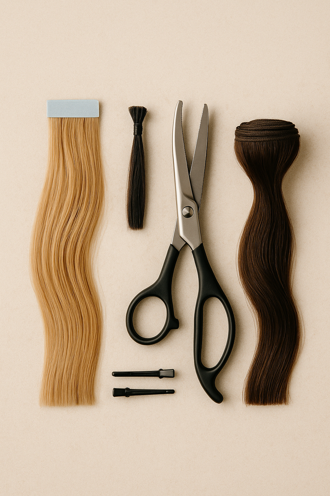 Tape In Move Up at Miranda Does The Hair in Ludington, MI