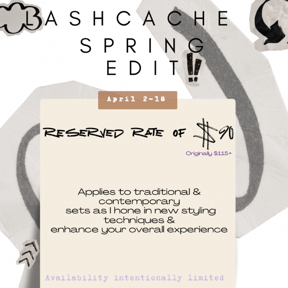 Spring Edit April 2-21st at The lash cache in Lawrenceville, GA