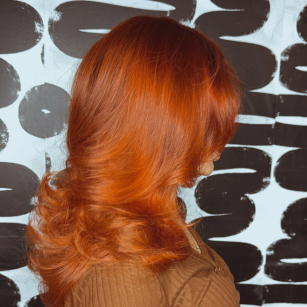 Wash Press & style at Lord Make Me Over Salon